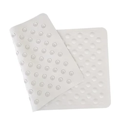 Custom Size Increases With Floor Friction Bottom Adsorption Strong Natural Latex Rubber Bath Mat Universal Bath
