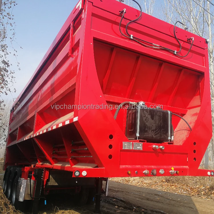 tipping semitrailer roll off dumpster trailer used trailer for sale