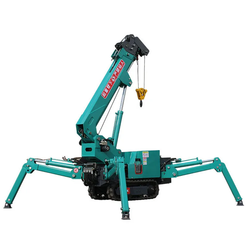 1.2ton to 12ton Narrow Working Mini 3 Ton Folding Hydraulic Engine Hoist Spider Crane
