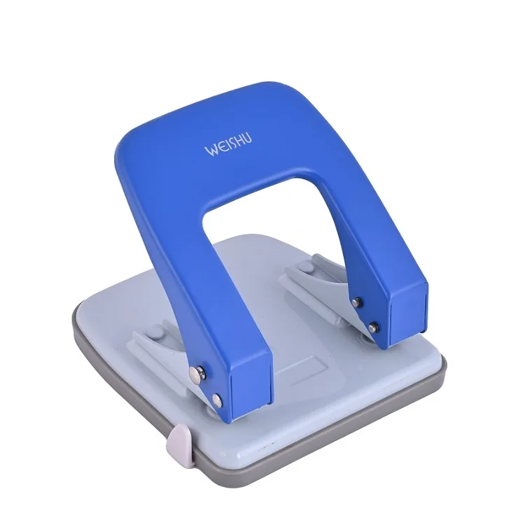 High Quality Hand Metal Two Hole Punch 25 Sheets Capacity Hole Paper Puncher For Desktop