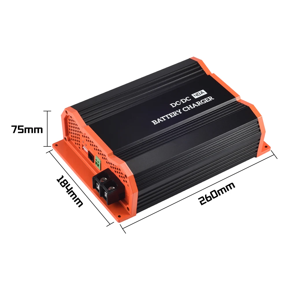 12V 20A 40A 60A DC to DC 12V-14.7V Battery charger Smart B2B Charger