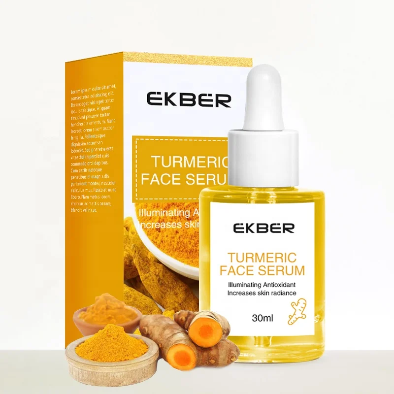 Low Moq Turmeric Serum acne treatment Face Serum Skin Care Removing Dark Spots Face Whitening Anti Acne Turmeric Serum