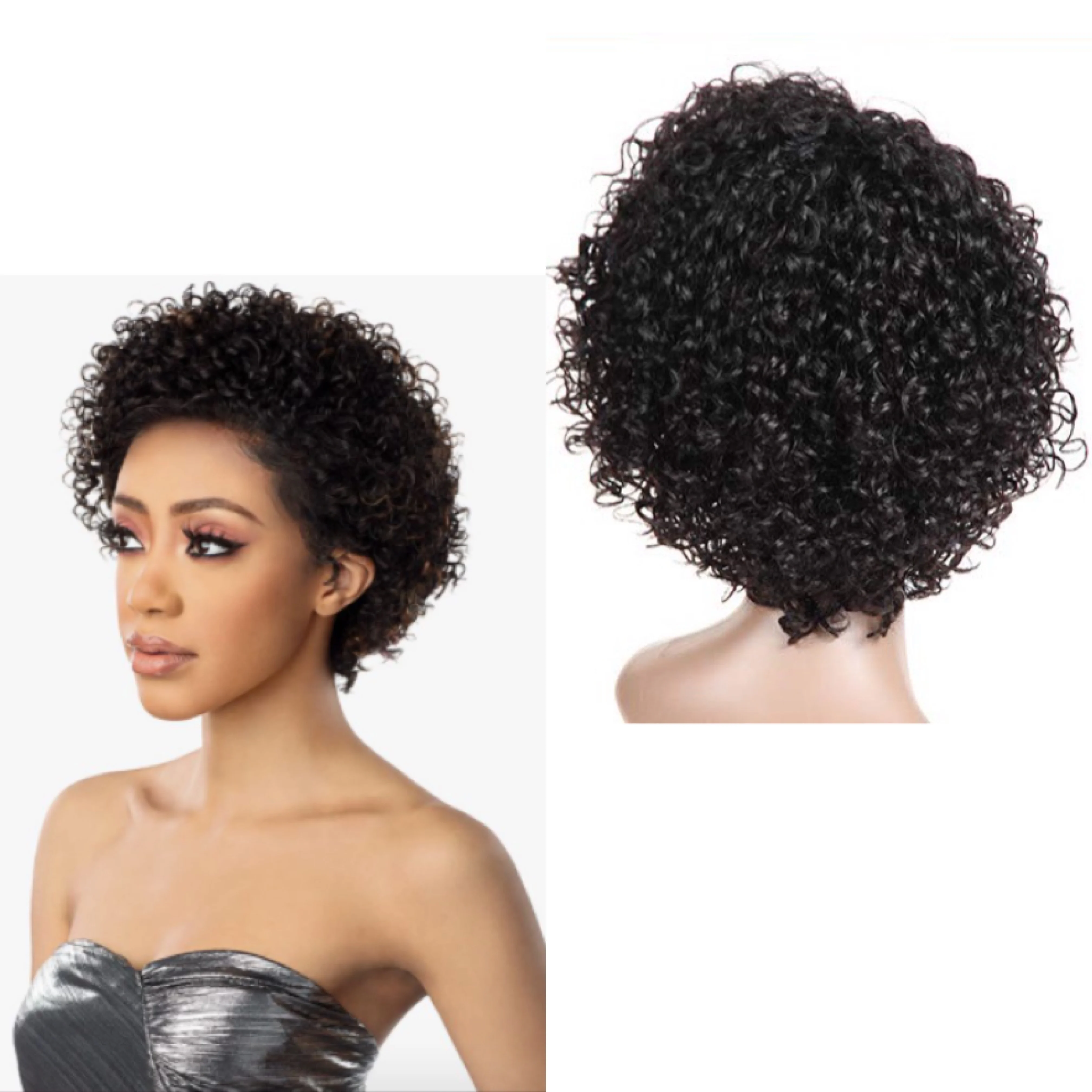 Bulk Scalp Bleached Knots Vrigin Glueless Highlight Black Women Human Baby Hair Pixie Cut Bob Afro Kinky Curly Wigs