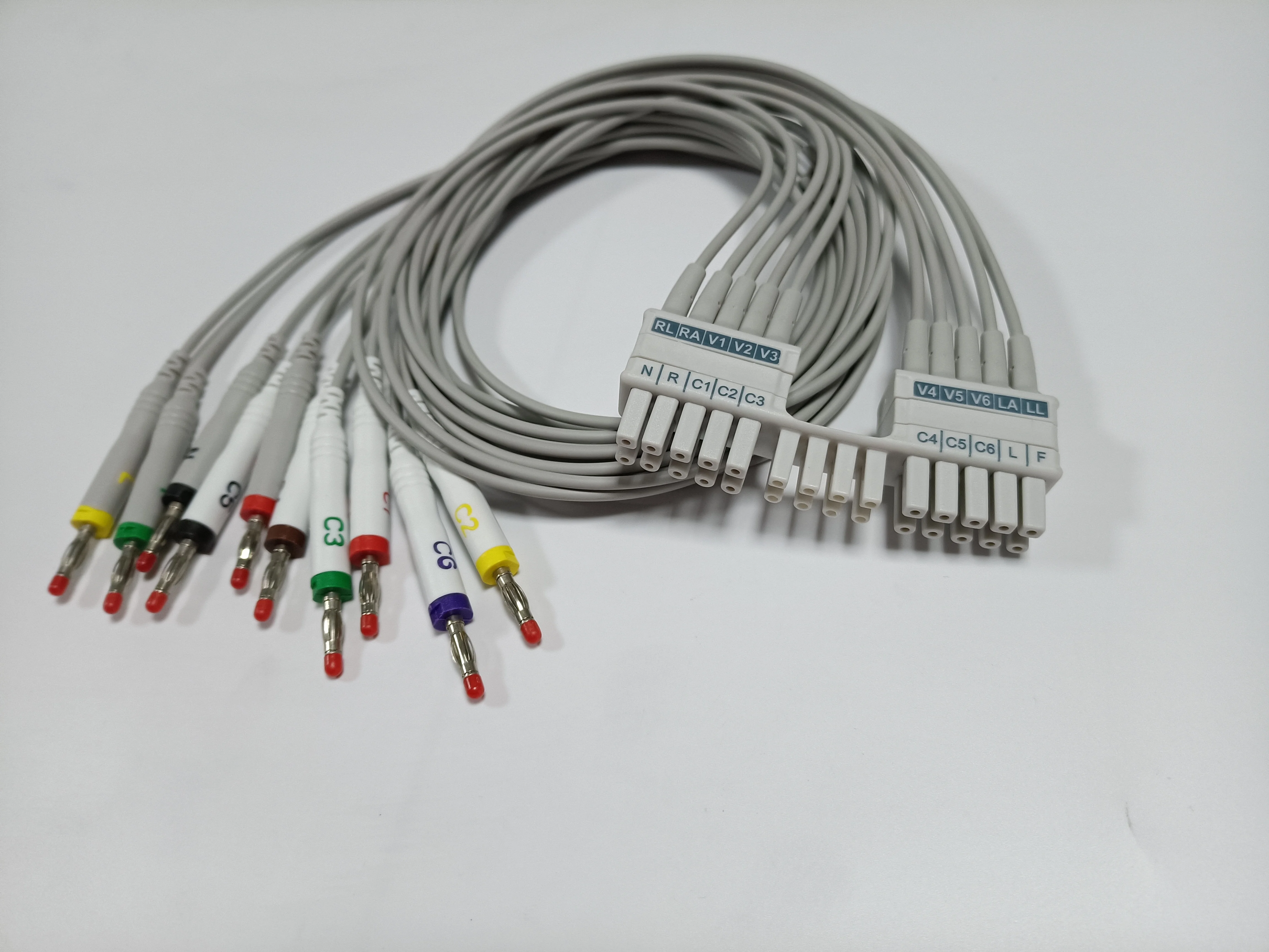 Best selling holter ecg cables mortara eli 230 ekg cable