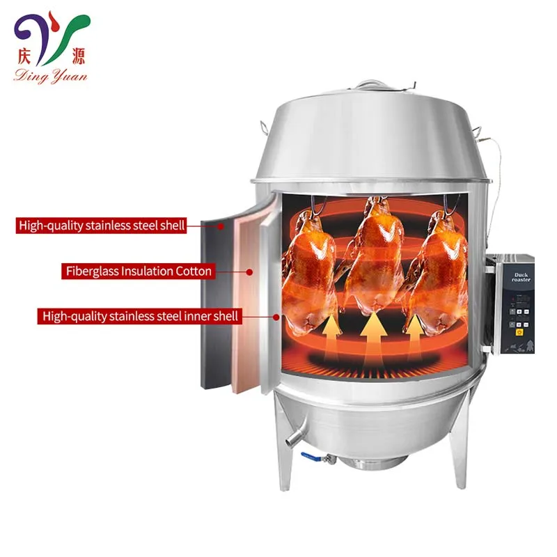 High quality stainless steel roaster grill oven chicken electric roast duck oven for restaurants