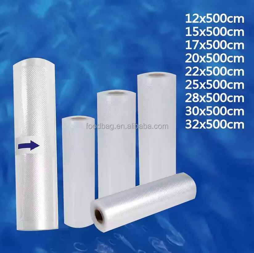 commercial grade food saver transparent plastic retort vacuum packaging sealer packaging pa-pe vacuum bags for food