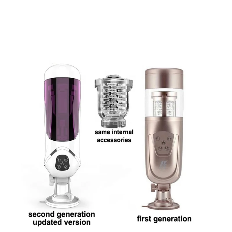 Телескопический мастурбатор для влюбленных 2 мужчин внутренние части Мужская чашка для мастурбации свободные руки внутренние сменные детали, секс-игрушки