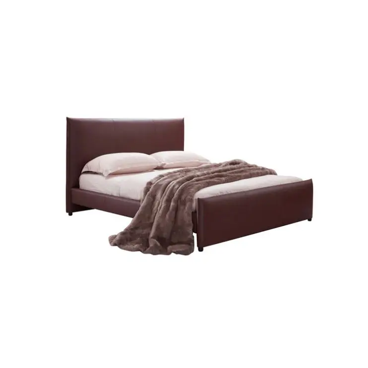 Premium Bedroom Furniture Extra-Size Bedframe Upholstered Bedset Luxury Modern Double Bed