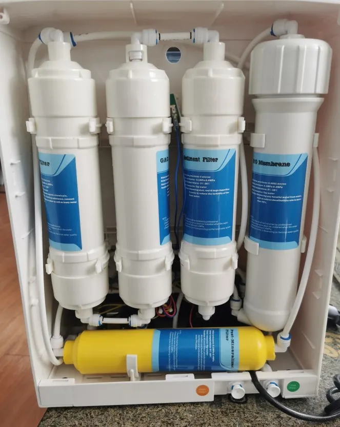 Automatic water dispenser RO purifier system with 8 liters inner tank