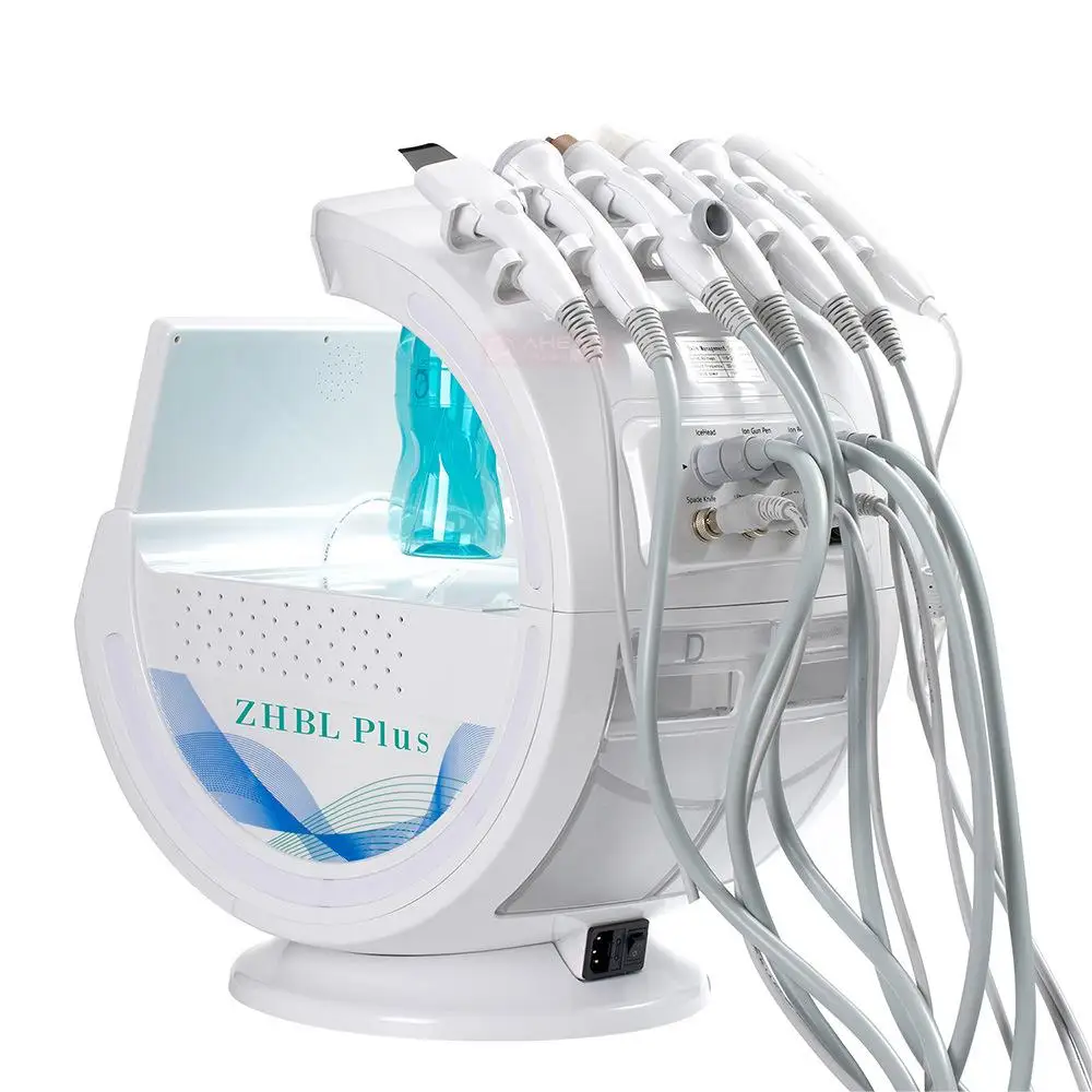 SW 7 in 1 Hydra Skin Hydro Aqua Peel Oxygen Jet Hydro Facial Beauty Machine Other Home Use Beauty Equipment with Skin Analysis