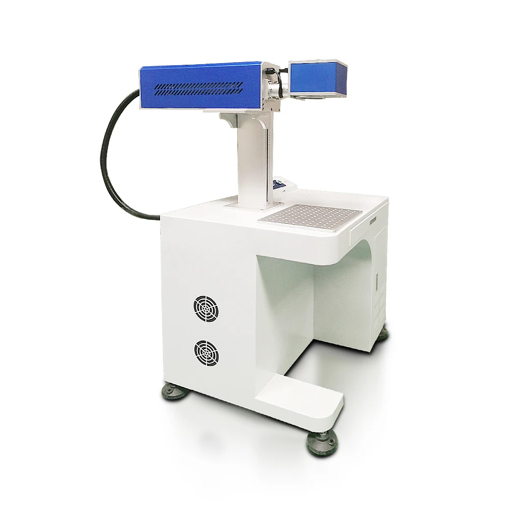 metal  laser marking machine Rubber Plastic CO2 Gavol Head Laser Marking Machine  factory price
