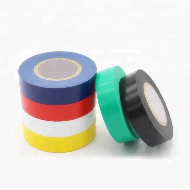600 Rated Vpltage Fire Resistant Vinyl Insulating Tape Flame Retardant PVC Electrical Tape Adhesive Paper & Film customize
