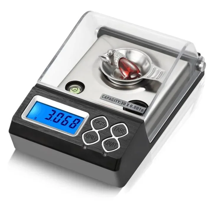 Weighing Mini Pocket Digital Electronic Scale for Gold Sterling Silver LCD Units Balance Tool Jewelry Scales