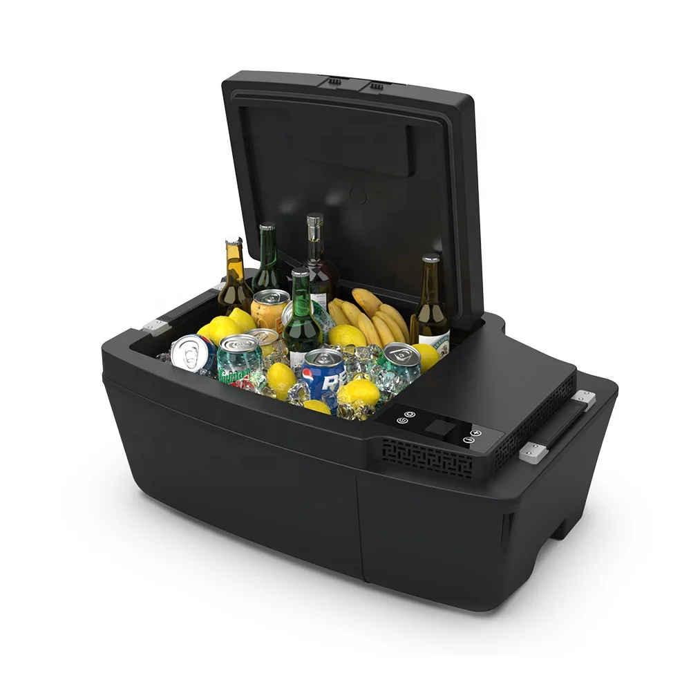 Tesla accessories model Y model 3 model X fridge 12V 24V trunk used car fridges fridge refrigerator with DC cable