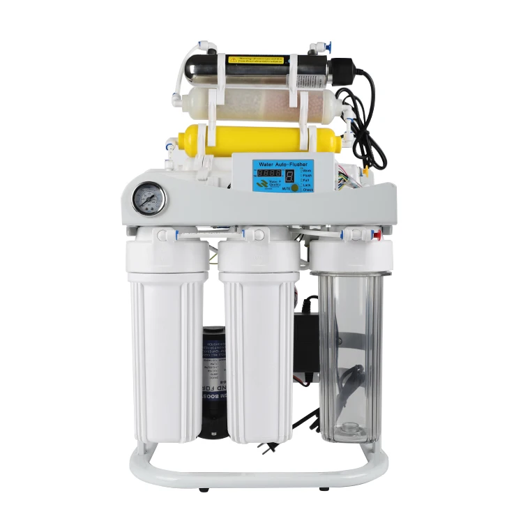 [NW-RO50-B3LS3UV] под раковиной фильтр для очистки воды обратного осмоса с УФ-фильтром и TDS показывает