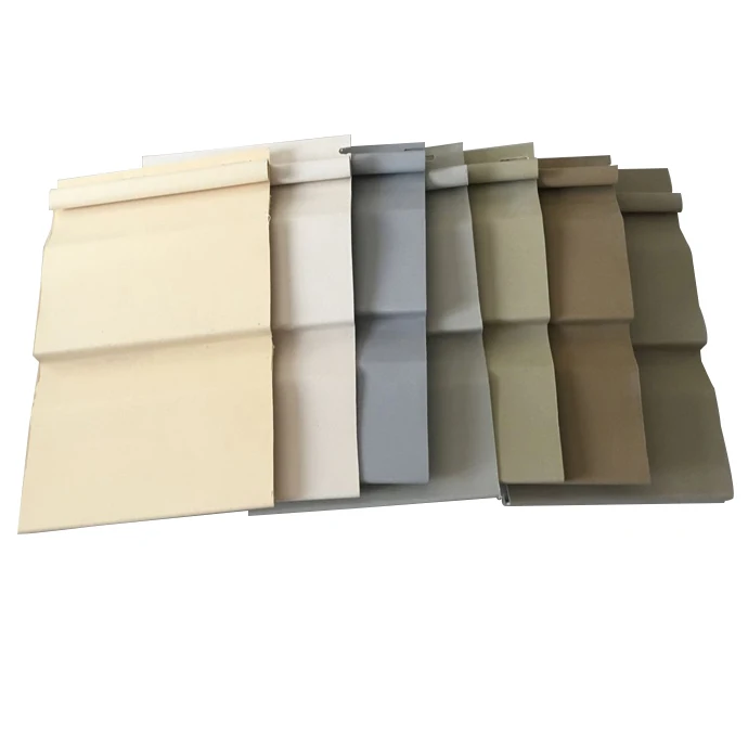 customized Embossing Wood Grain exterior pvc vinyl siding