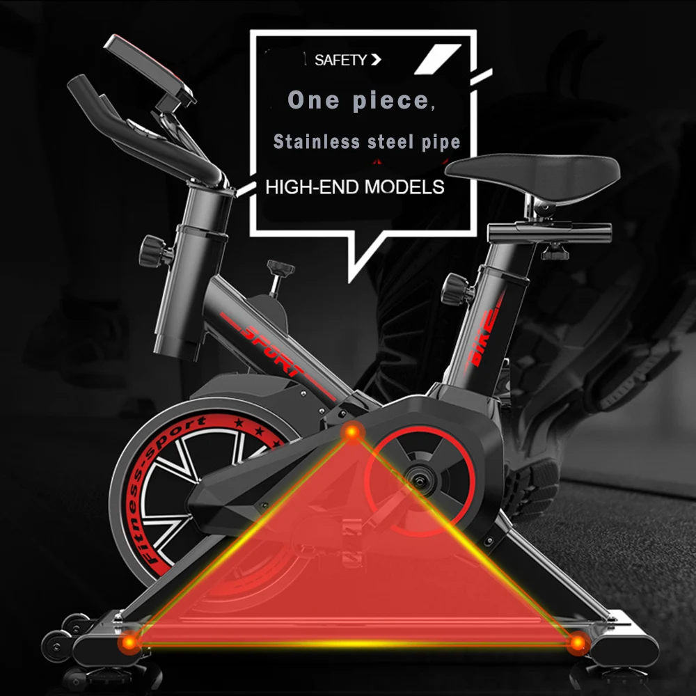 Top-ranked Products Ultra-quiet Spin Bike Home Use Gym Indoor Cycling Exercise Bike