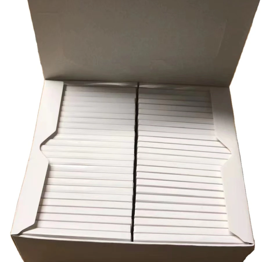 White Rolling Paper Bleached Rice Paper King Size Custom Logo pure hemp Paper Wholesale