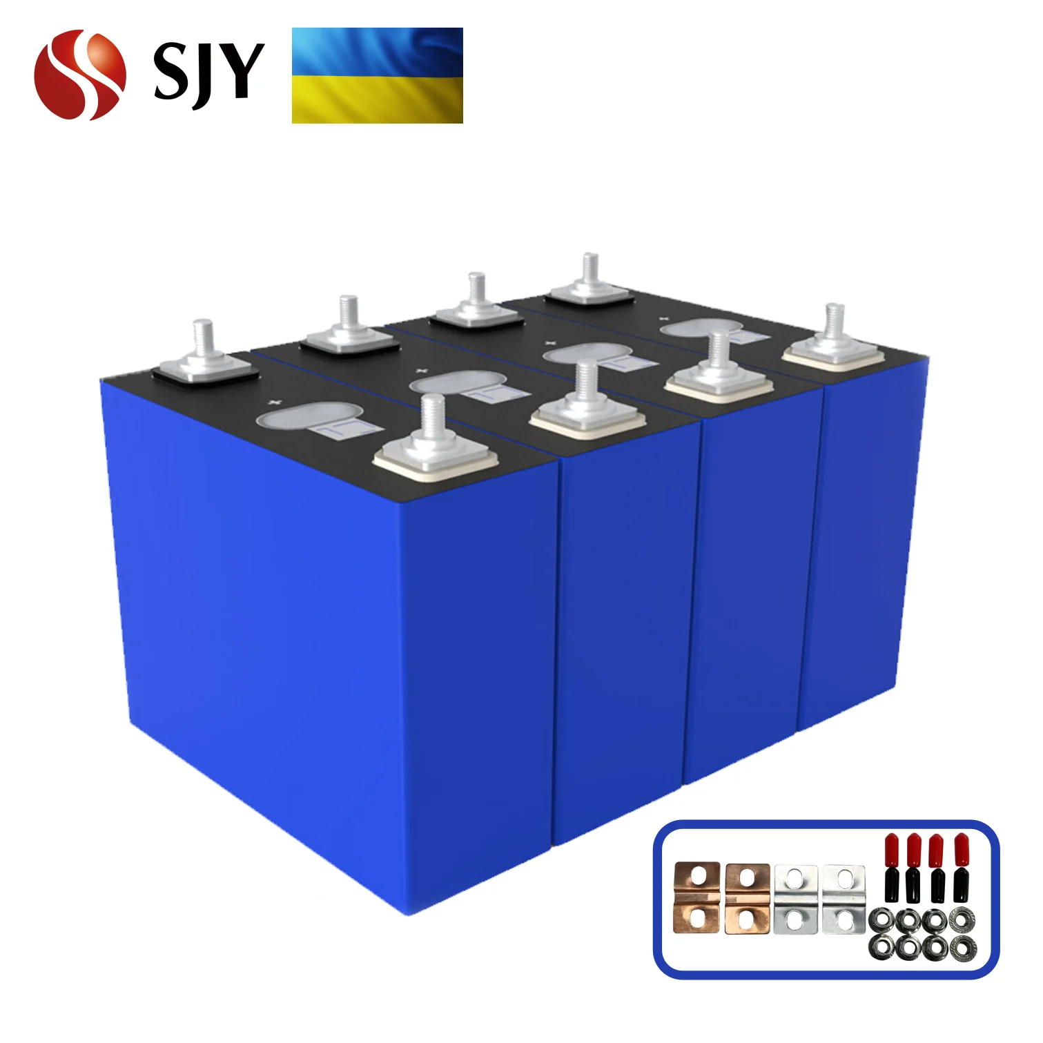 Глубокий цикл LiFePO4 3,2 В 100Ah 280Ah литий-железо-фосфатная батарея для DIY 12V 24V 48V Power/Солнечная система хранения энергии