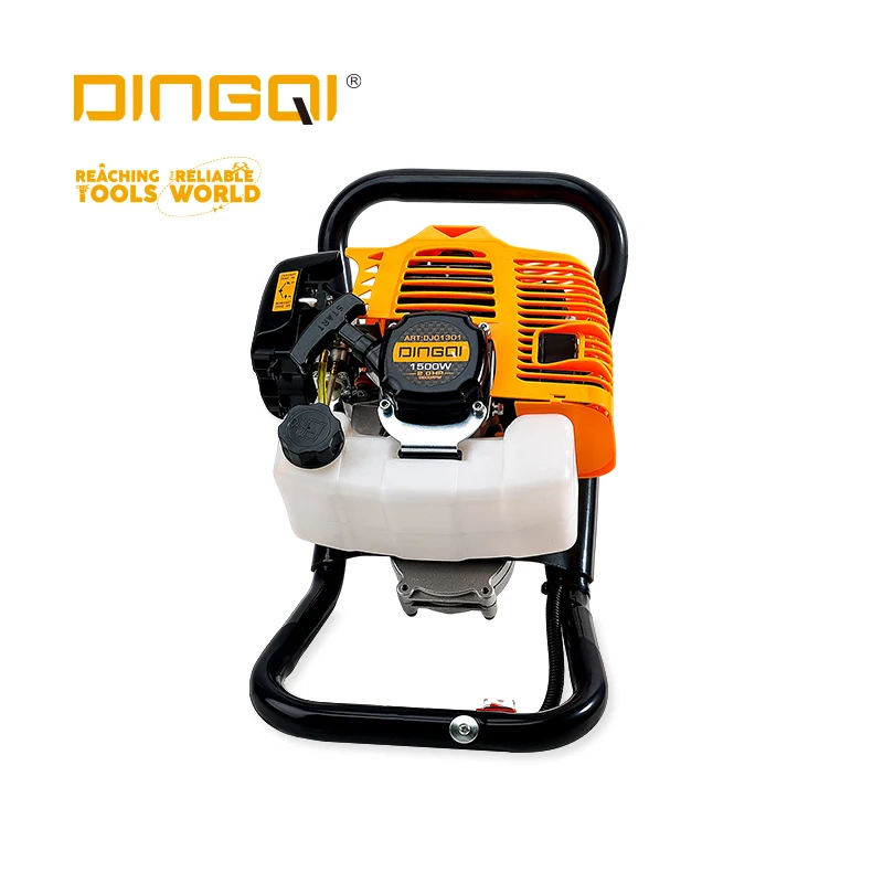 DINGQI G1E44F-5D 51.7cc Tree Planting Hole Digger Machine Soil Ground Drill Petrol Gas Powered Earth Augers
