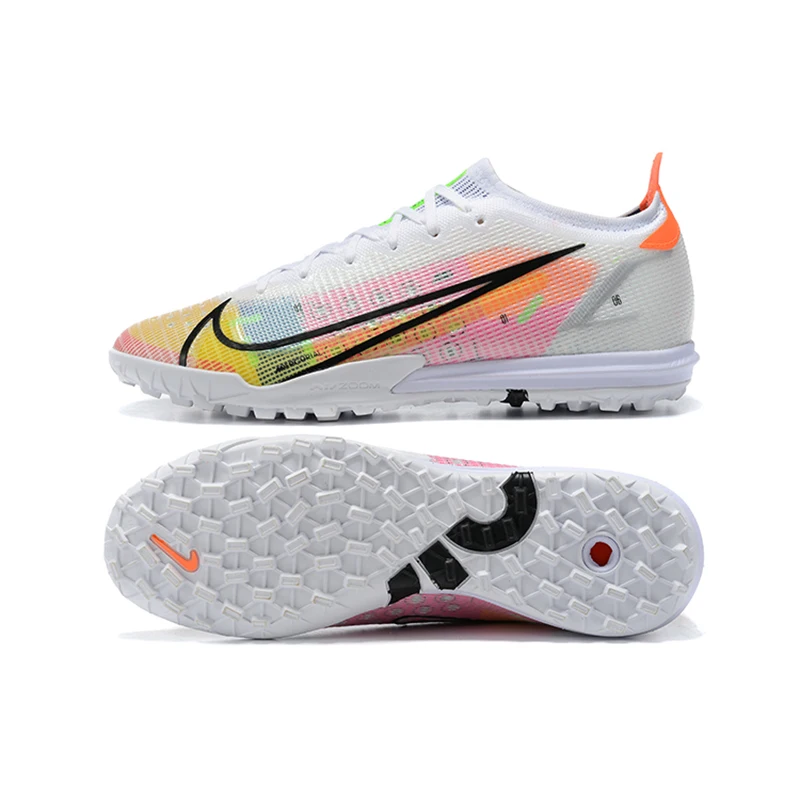 Low Tops Football shoes CR7 Mercurial Vapores XIV Dragonfly 14 Elite FG Cleats Outdoor XIV Academy TF Nike Soccer Shoes