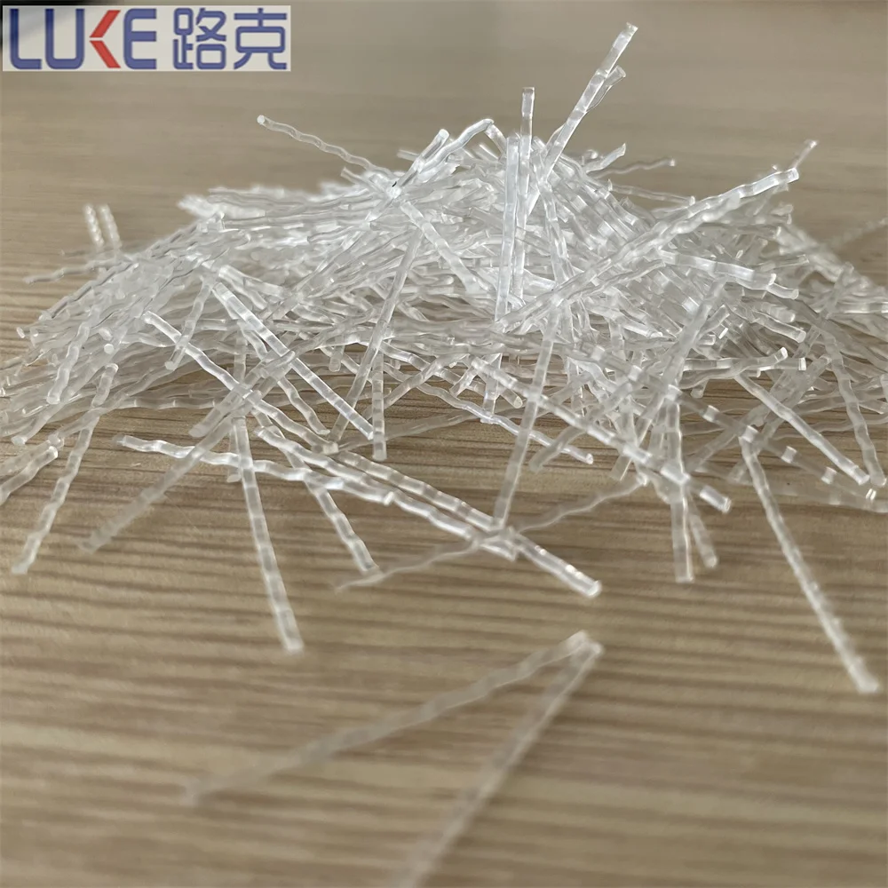 Polypropylene Macro Fiber Synthetic Fiber for Reinforcing Concrete