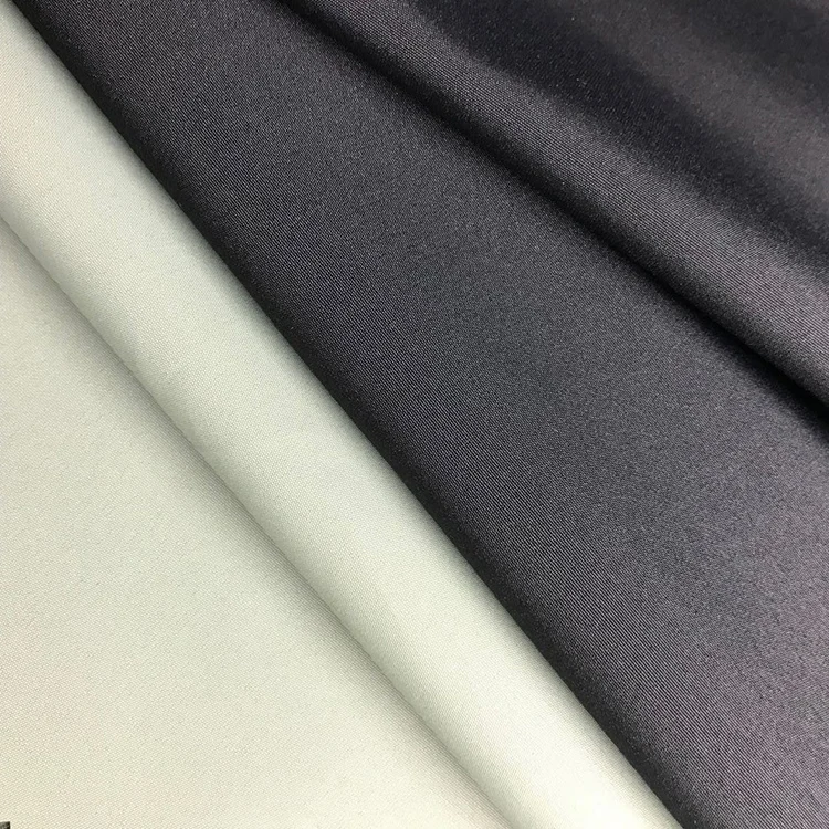  Poly Taslan Fabric PU Milky Coated Breathable