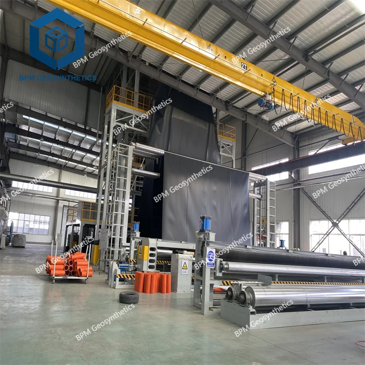 Smooth Textured Hdpe Geomembrane Liner Landfill Geomembrane For Landfill