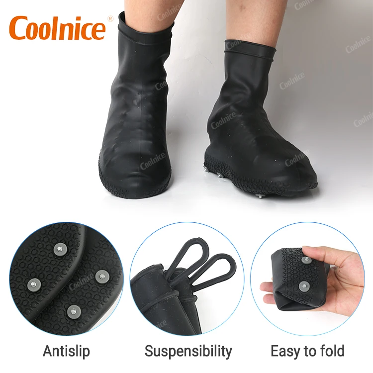 New Design Anti-slip Unisex Water Resistant Nanotechnology Silicon Shoe ProtectorWaterproof Shoe Covers  Silicone Rain Boots