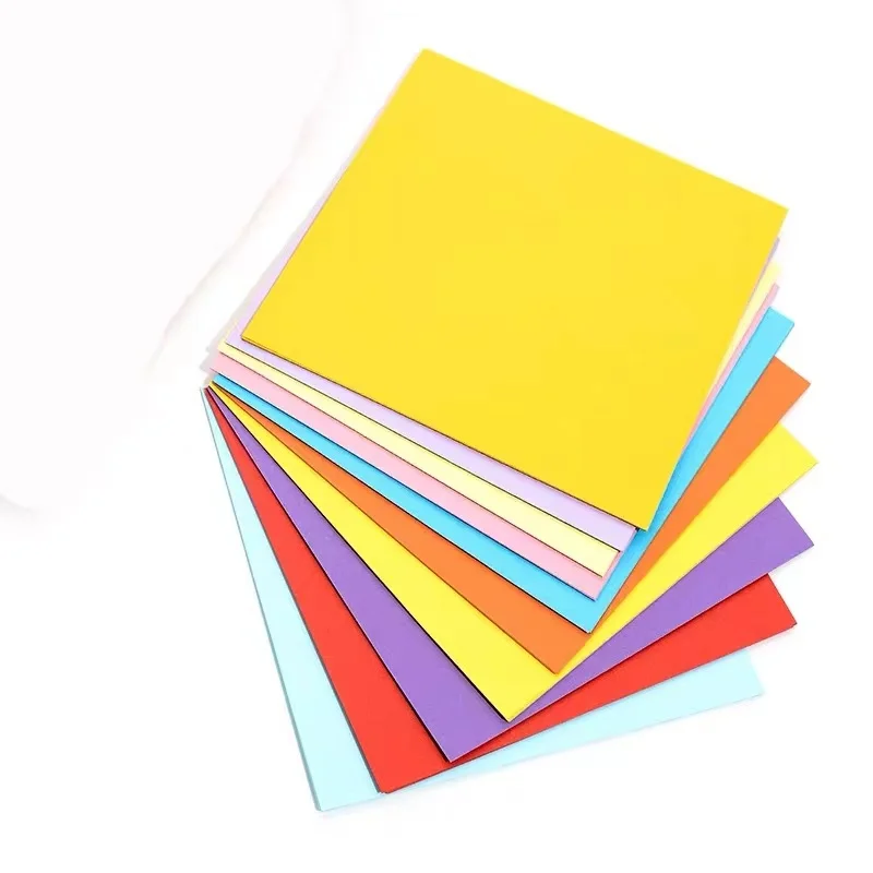 Custom size 80g Color Fancy paper origami DIY paper  For children DIY hand craft