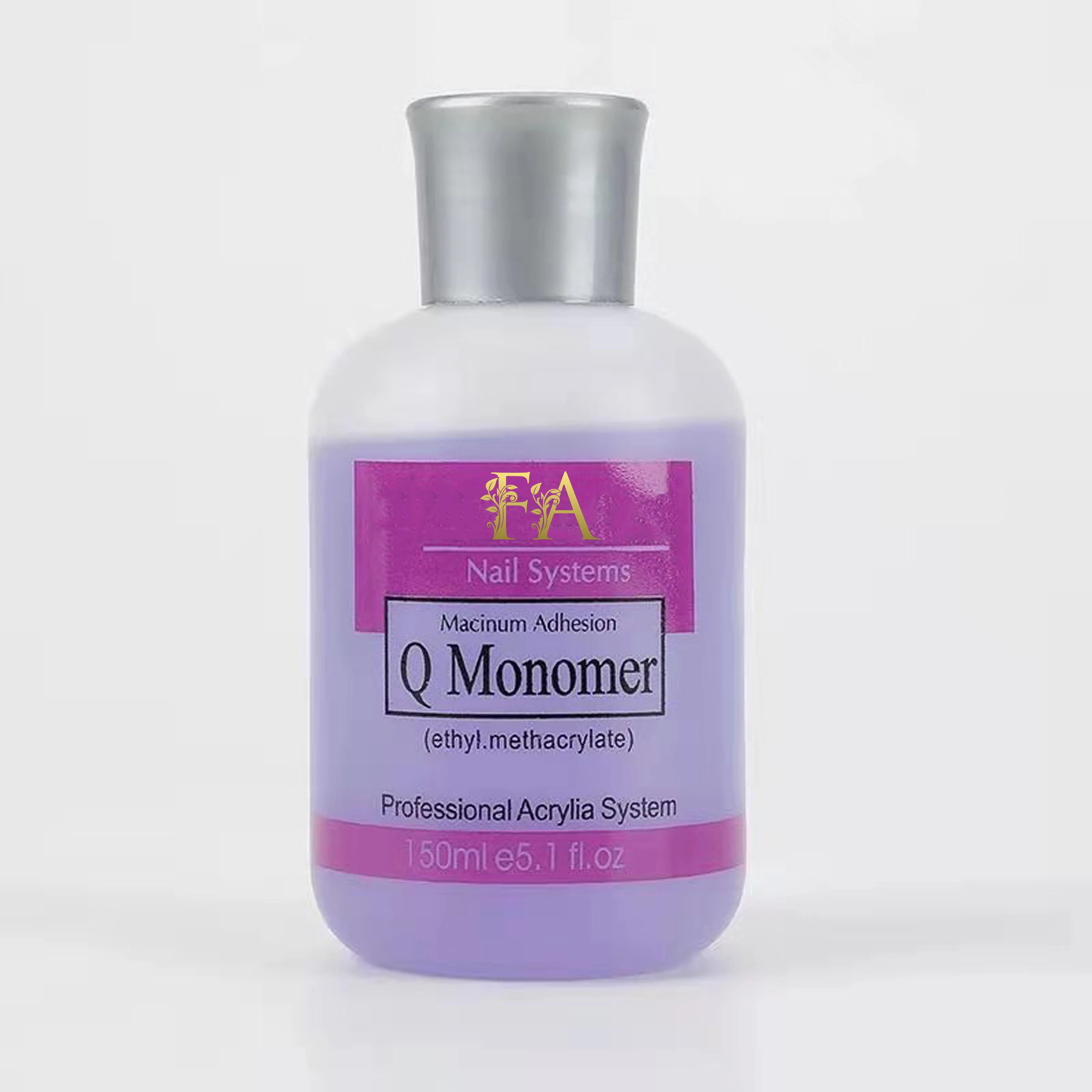 EMA Monomer Acrylic Purple Liquid With Acrylic Powder System in Bottle 150ml 250ml 500ml 1L 5L