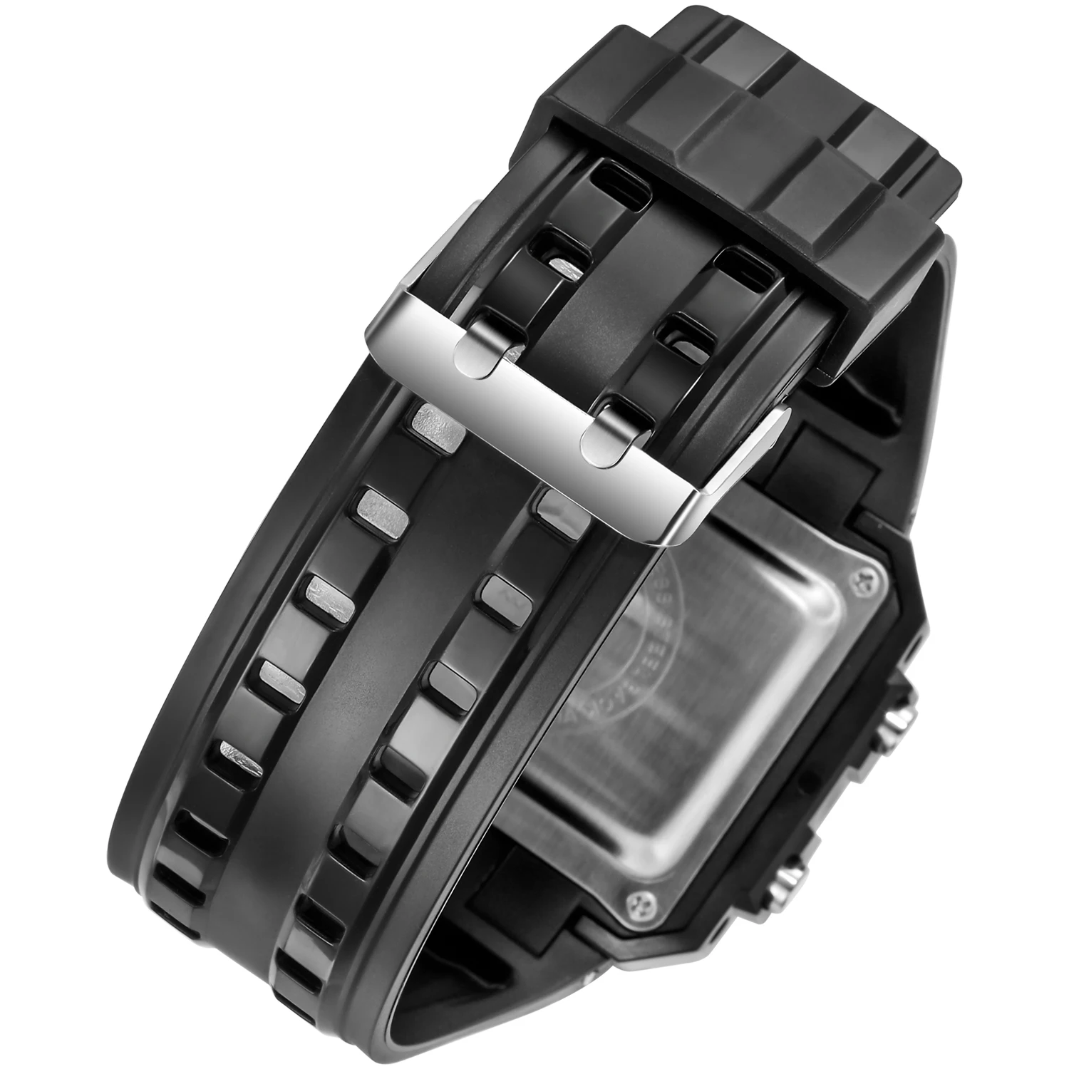 SYNOKE New Men Mountaineering Digital Watch Waterproof Shock Resist Large Screen Outdoor Running Student Fashion Watch Handsome