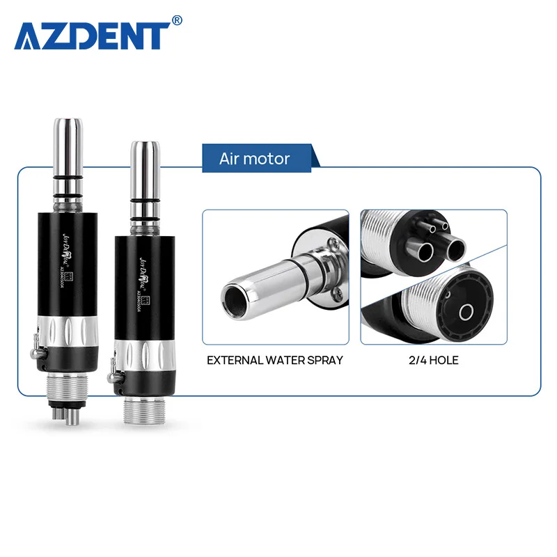 Azdent dental high speed handpiece and dental low speed air turbine handpiece set