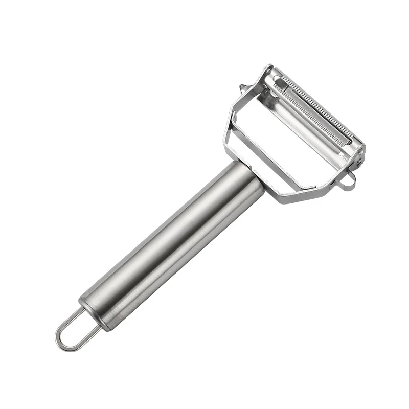 Amazon Hot Sale Fruit and Vegetables and Potatoes Brushed and Peeled Stainless Steel Peeler