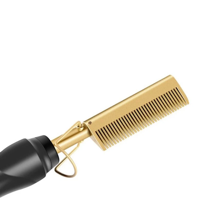 Wholesale Portable Hair Straightener Multifunction Electric Hot Comb 2020