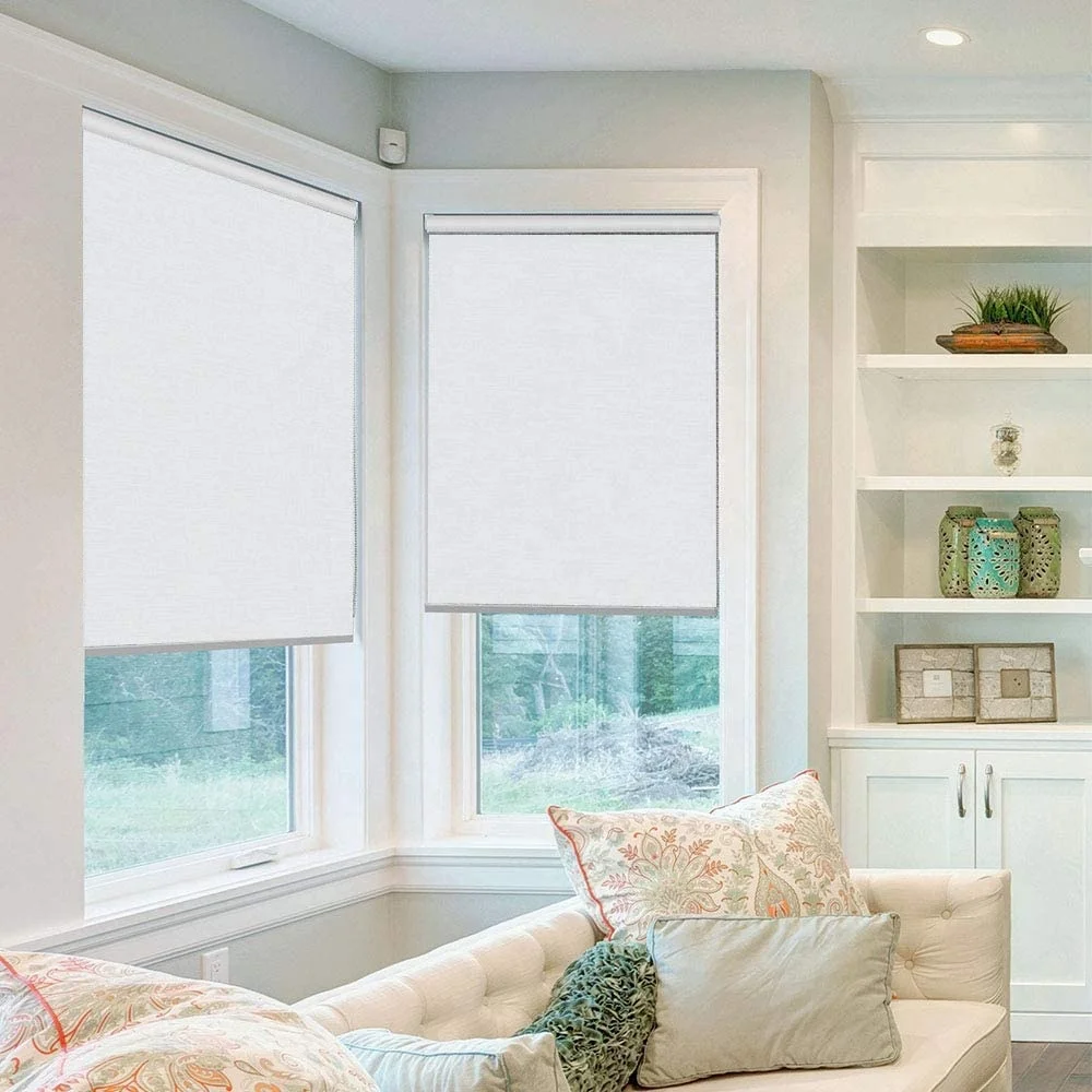 Durable UV Protection Ready Made Roller Blinds And Curtains, Window Shades Roller Blinds For Windows