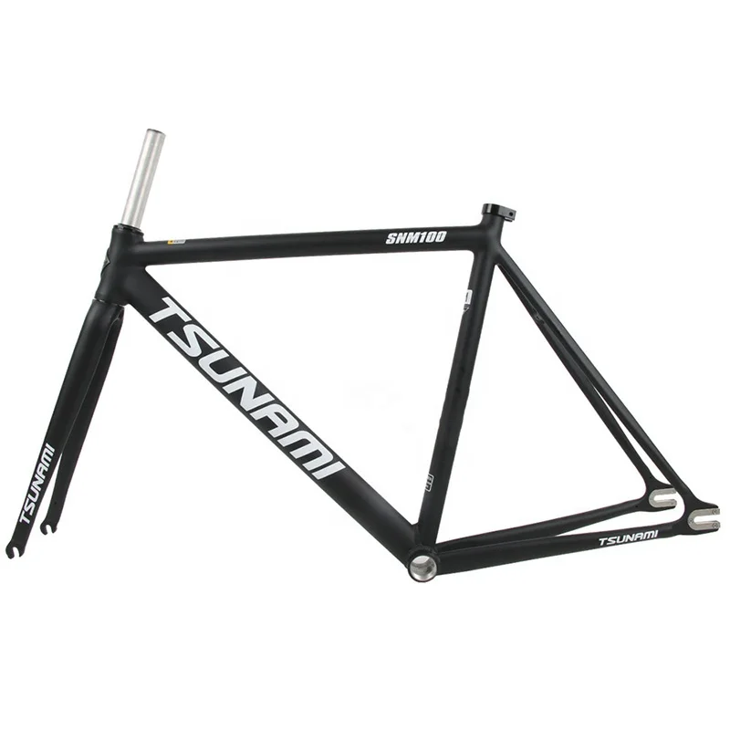 Best Price TSUNAMI SNM100 Fixed Gear Bike Frame Aluminum Alloy 700C Fixie Bike Frame for Track Bike
