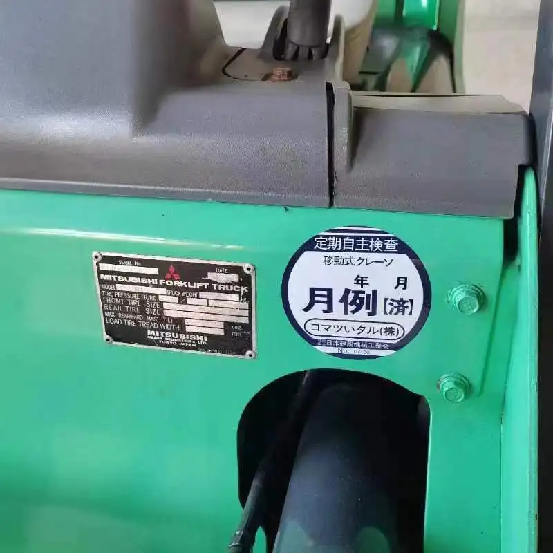 best price good quality MITSUBISHI FD30 3 ton used secondhand diesel forklift with spare parts