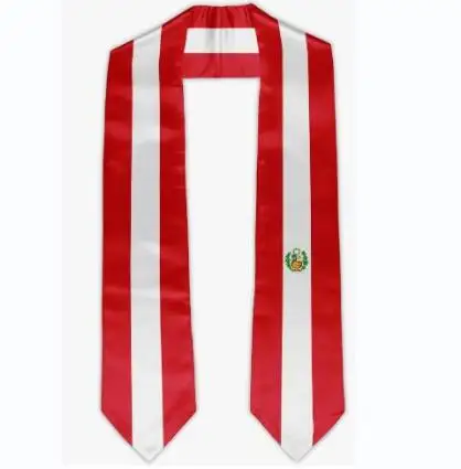 High Quality Graduation Stole Sash South African Flag Graduation Country Flag Graduation Stole for International Students