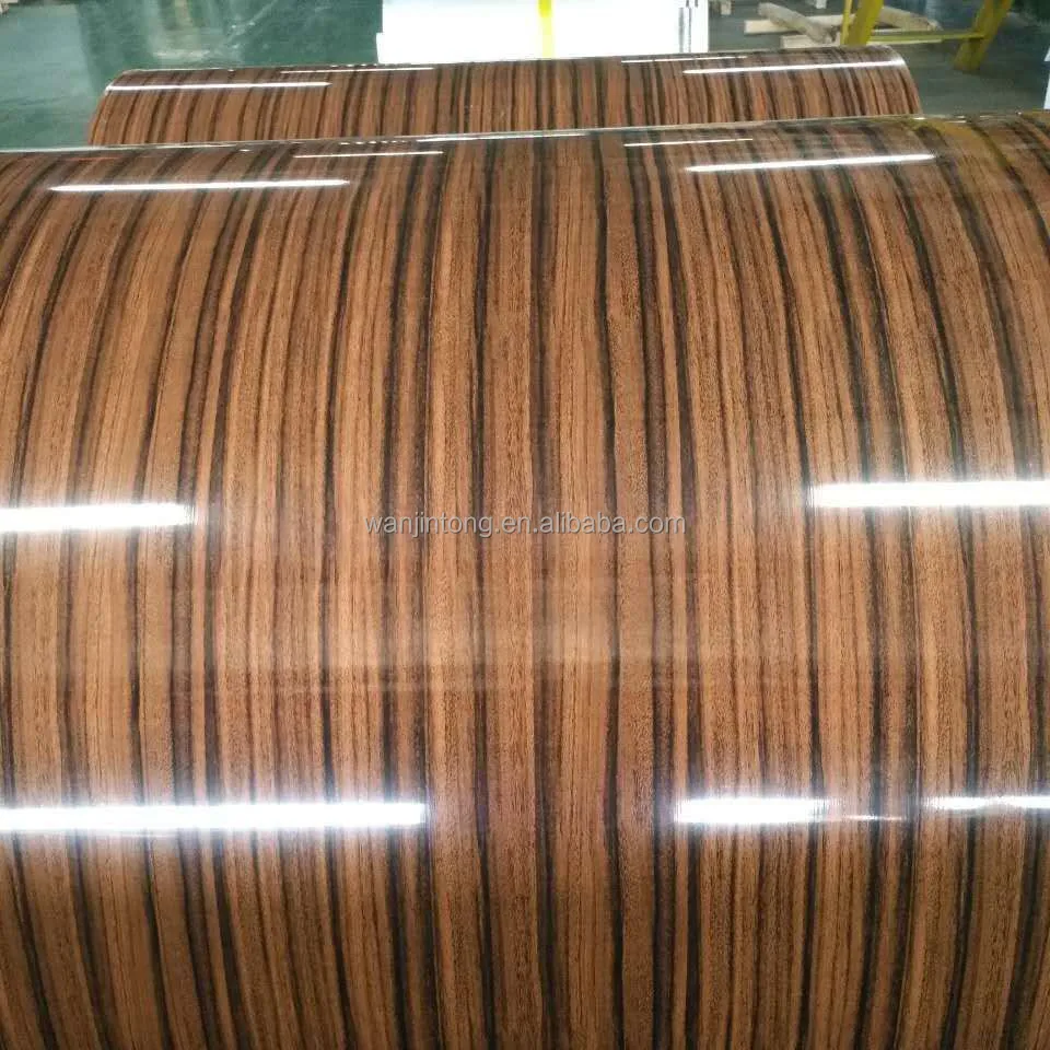 PE PVDF Aluminum Stock 1060 3003 3004 5052 preprint Color Coated Aluminium metal Coil for roofing