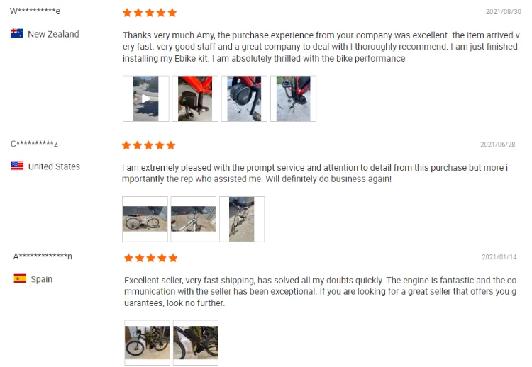 Factory Supplier Mid Motor Kit Bafang 48V 500W Bafang Ebike Kit