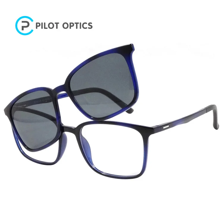 Pilot optics 2022 New Design Customized ultem yiwu square black glasses frame