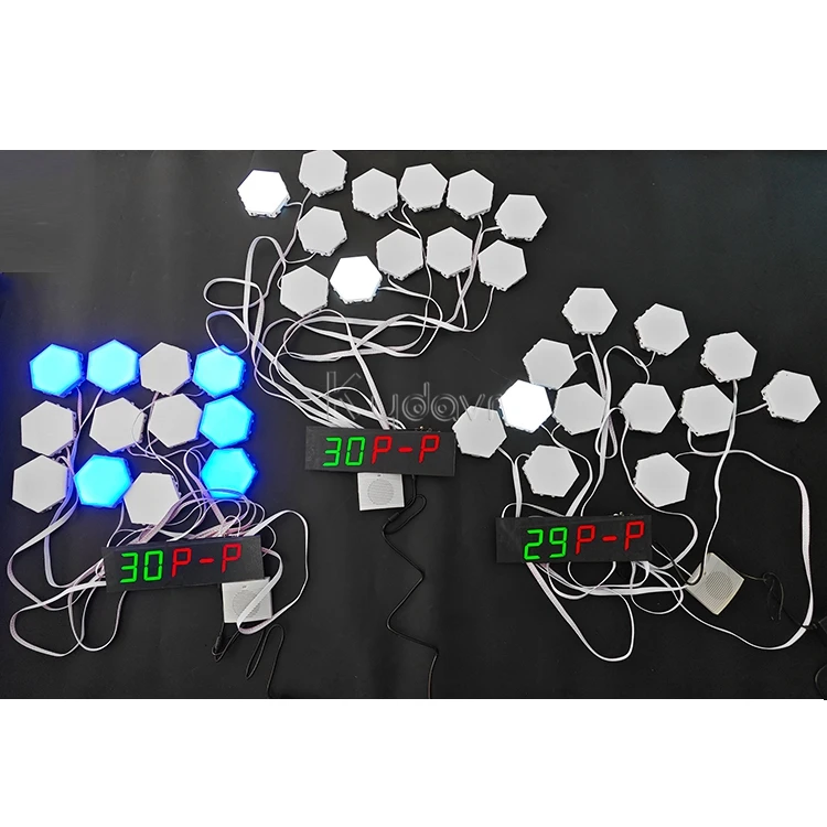 Customizable blaze pod interactive score challenge reaction training light game speed and agility training equipment