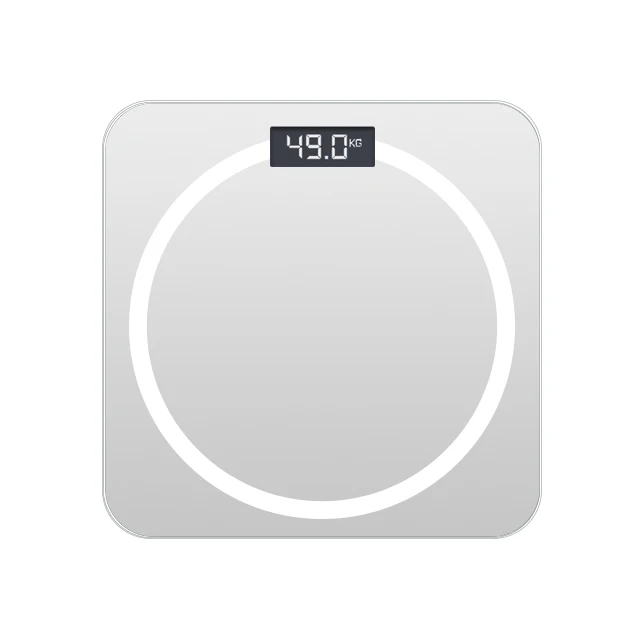 2021 Guangdong shenzhen electronic bathroom weighing 180kg large capacity glass digital human body weight scale