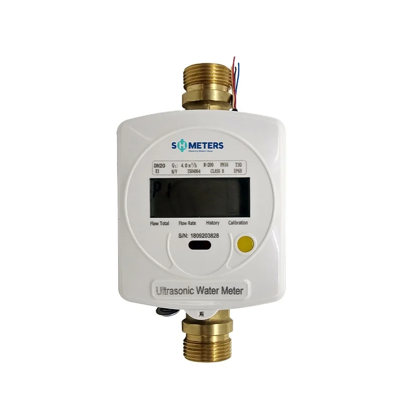RS485 Communication Smart Ultrasonic Water Meter for Residential