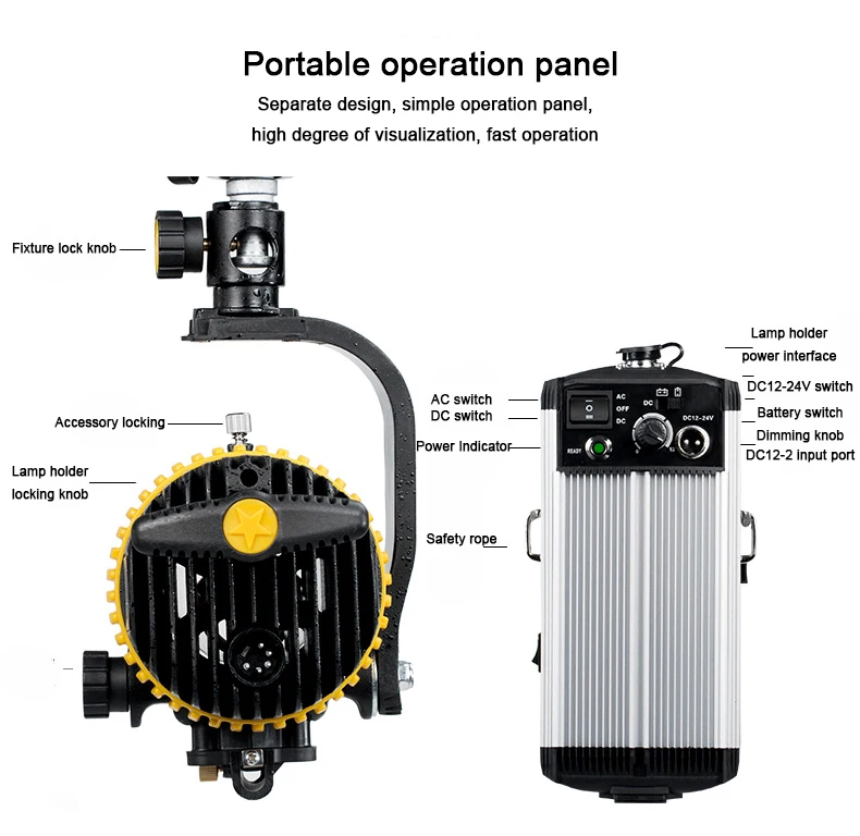 
Bolangte 50W studio video light profession audio video light light led studio 
