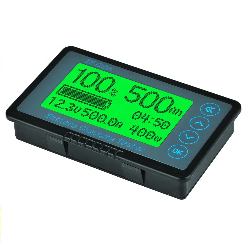 Baiway-TF03K 100V350A Hight Precision LiFePo/lead acid battery tester battery level indicator battery indicator monitor