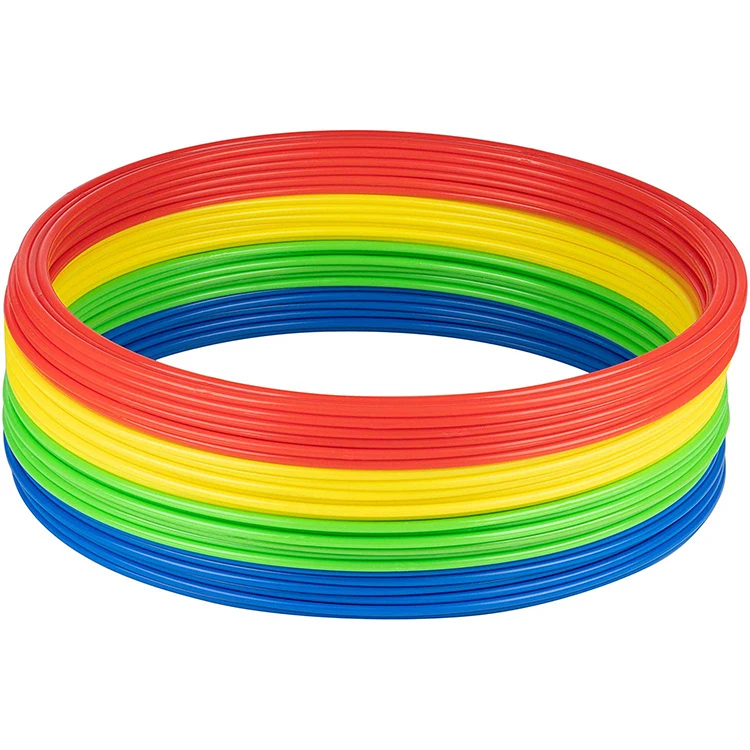 18 см скоростной большой тренировочный футбольный Круглый кольцо для тренировок, спортзалов, легкой атлетики