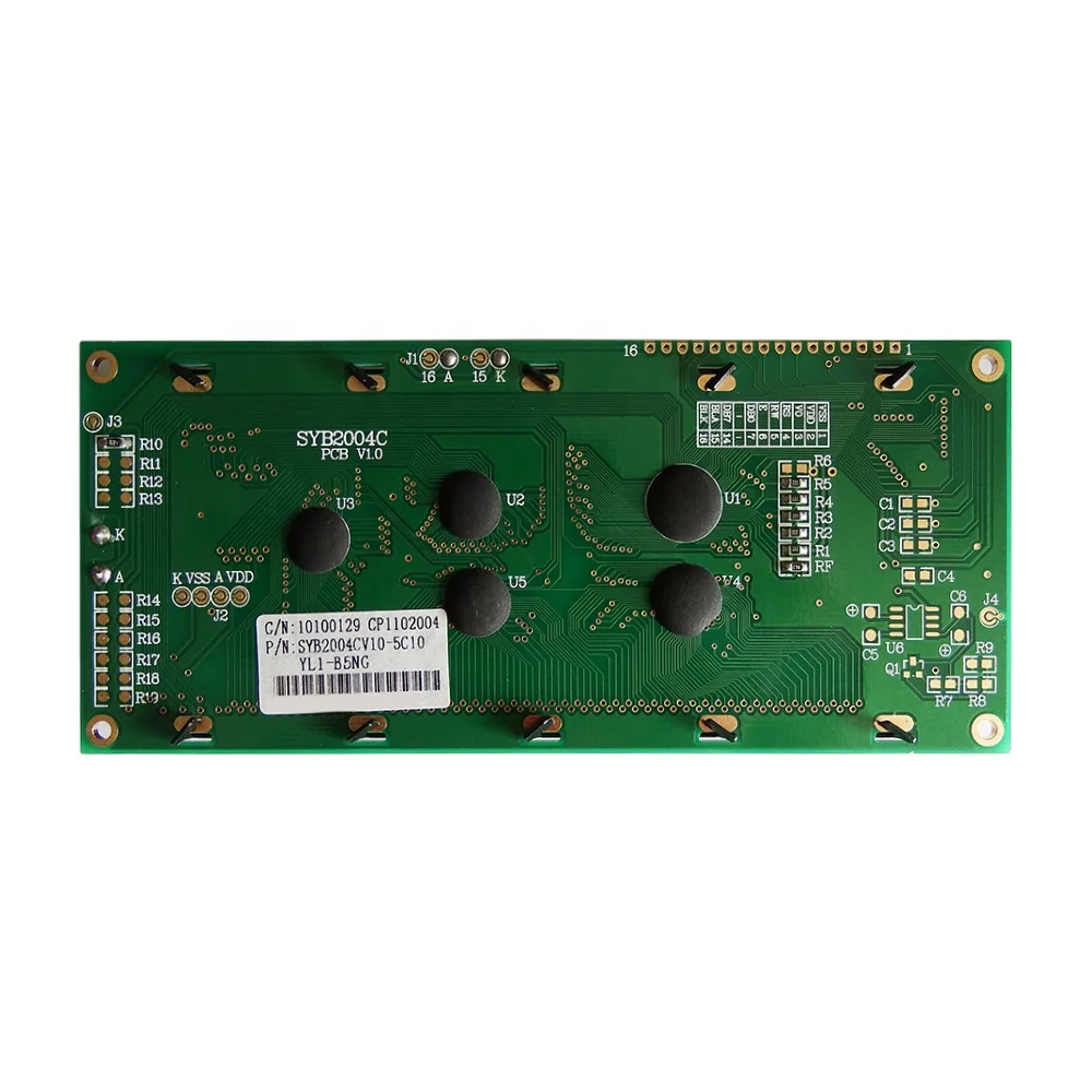  16-контактный параллельный ЖК-модуль 20X4 черный режим oled-дисплей эффект 2004 символьный