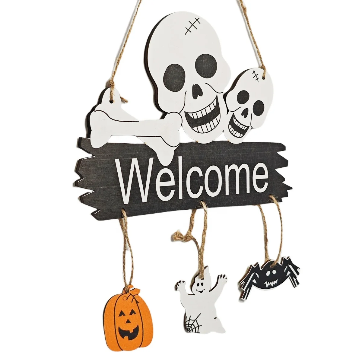 Halloween Party Decoration Pumpkin Bat Door Hanging Ghost Festival Decor Halloween Pendant